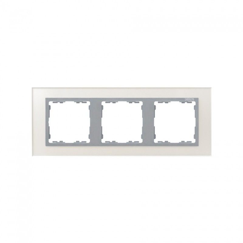 Crystal elements silver frame 3 SIMON 82937-62