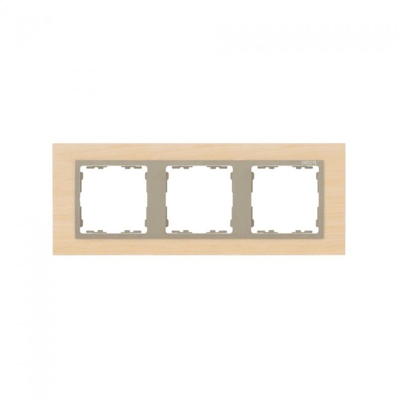 Maple wood frame 3 elements SIMON 82937-68