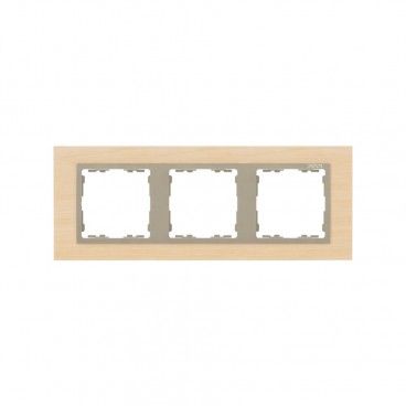 Acero telaio in legno 3 elementi SIMON 82.937-68