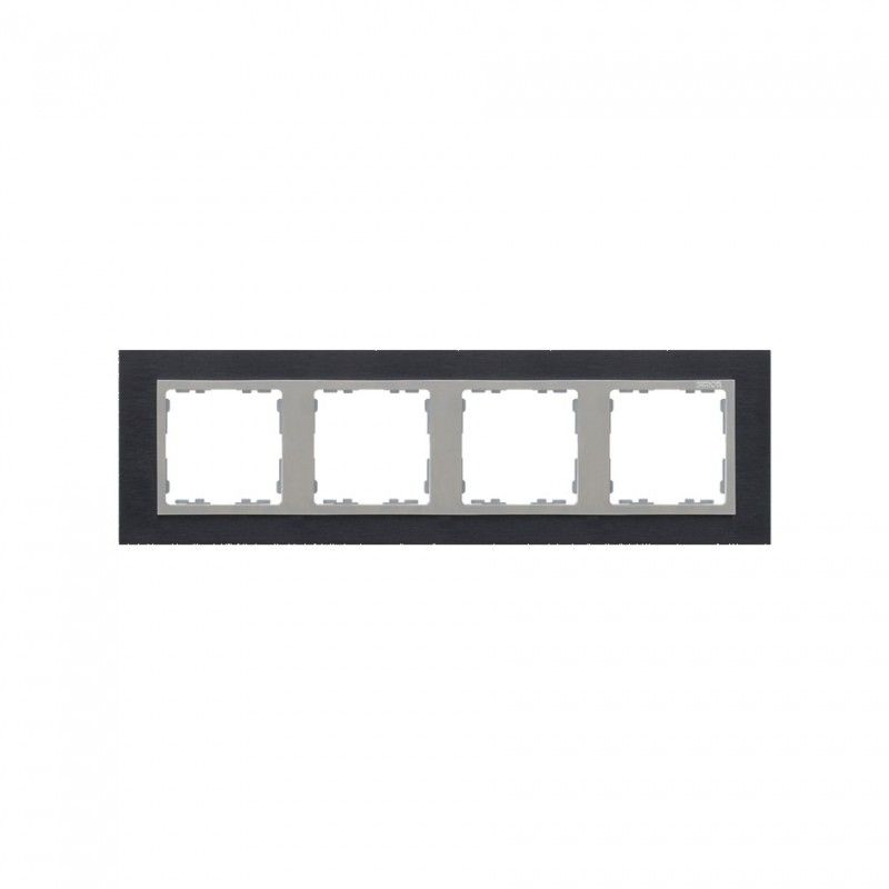 4 elements frame nature SIMON 82947-38 black stainless