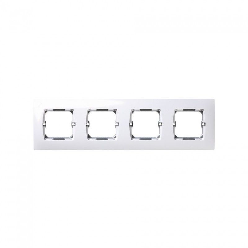 WHITE frame 4 items Simon 27 27640-65