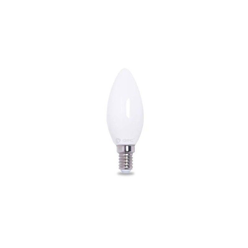 Bombilla de led serie cristal vela led 4W E14 6000k GSC 2003515