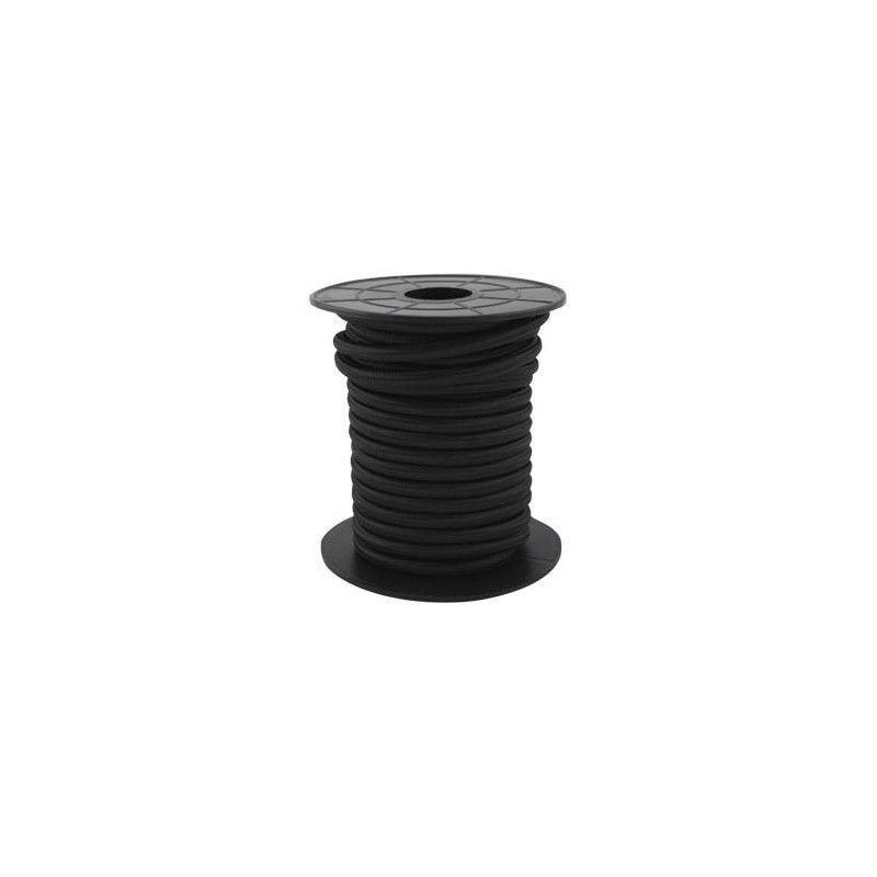 Cable eléctrico textil 10 metros 2x0.75mm Negro GSC 3902991