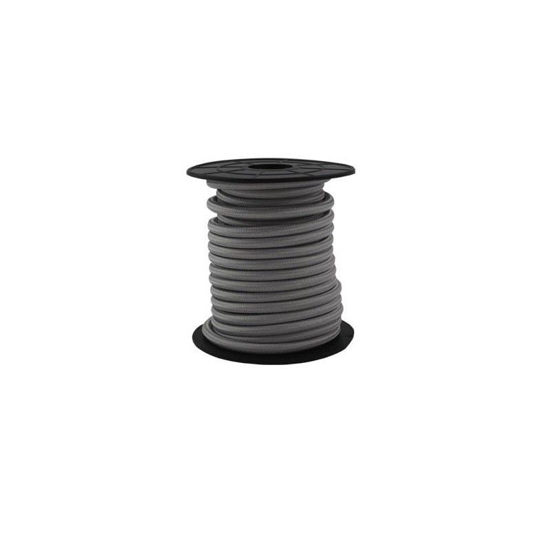 Electrical wire / textile 10 m 2x0.75mm Grey GSC 3902992