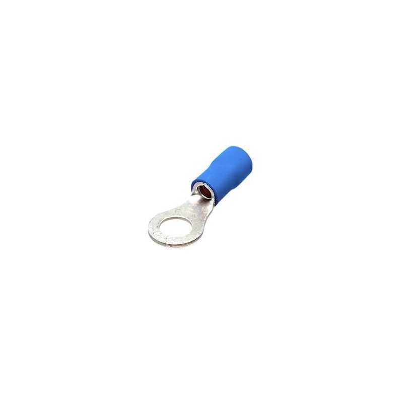 Terminale isolato giro 6,5/2,5 mm Blu 50 pz 