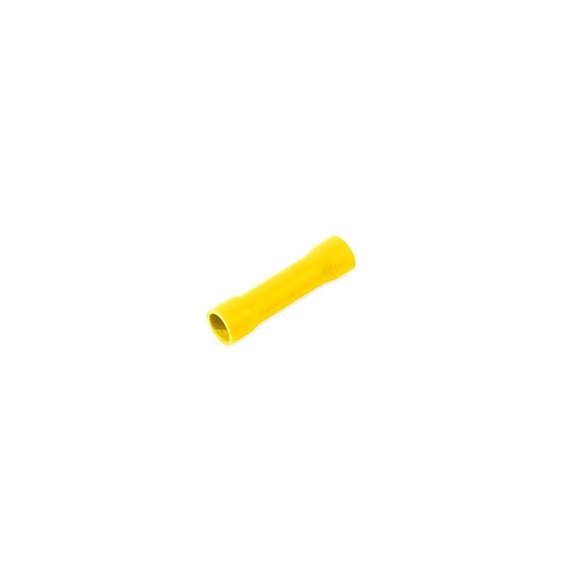 Manches preaislados 6mm Jaune 50 pcs 