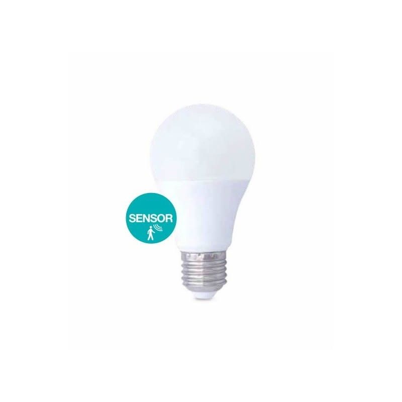 LED-lampe 10W mit sensor E27 3000K