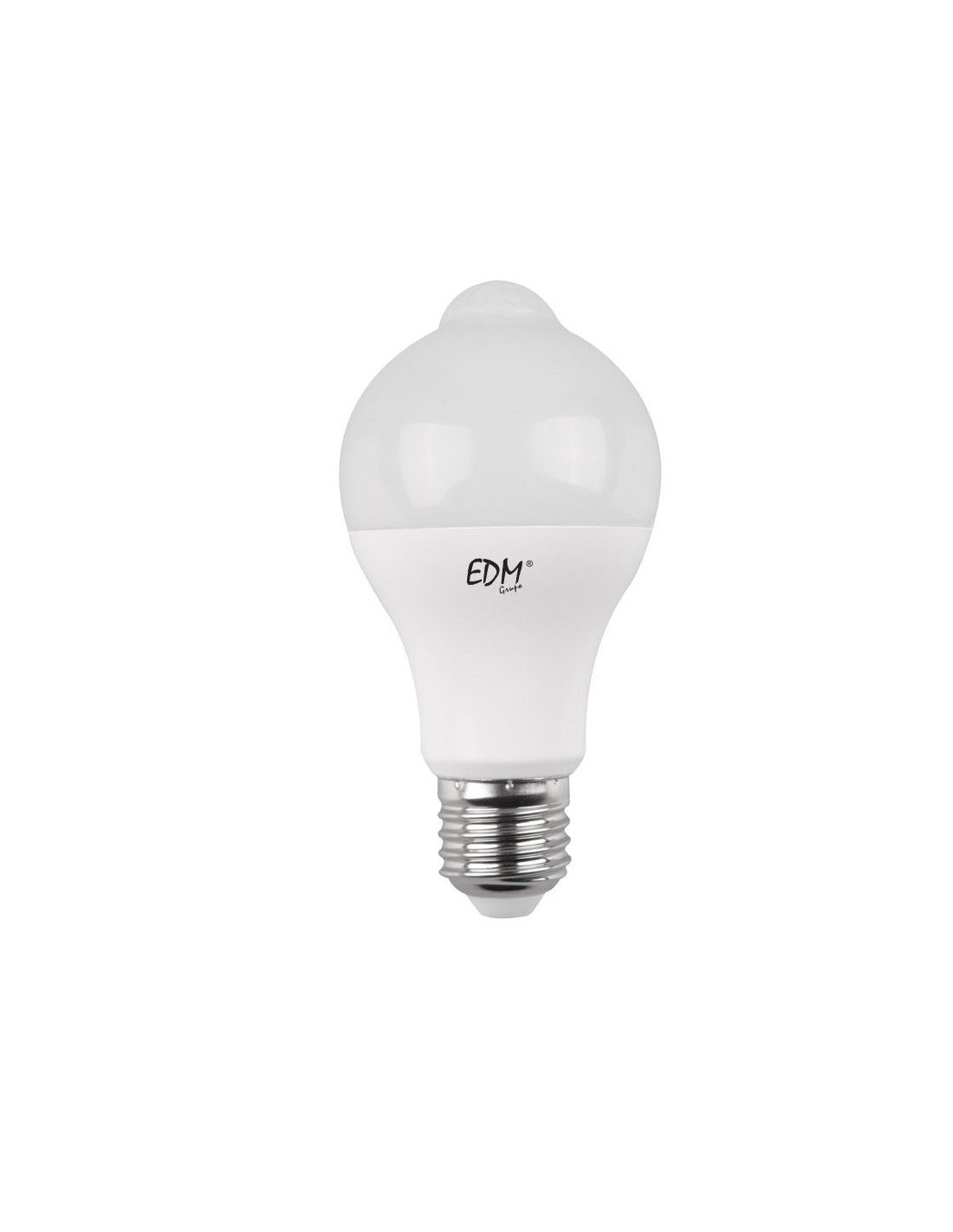 Lampadina LED 12W con sensore crepuscolare e presenza E27 6400K