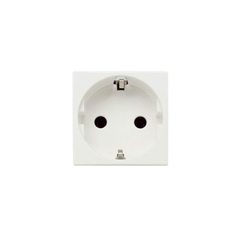 Base de soquete Schuko 2P+TT BRANCO Niessen Zenit N2288 BL