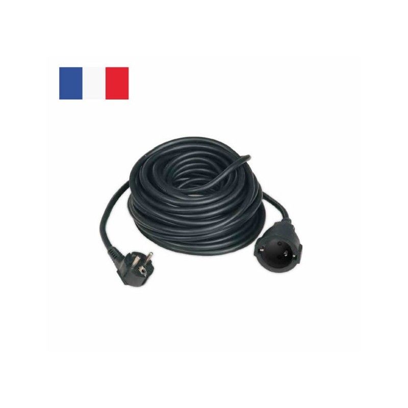 Extension electrical system FRANCES 25 metres black