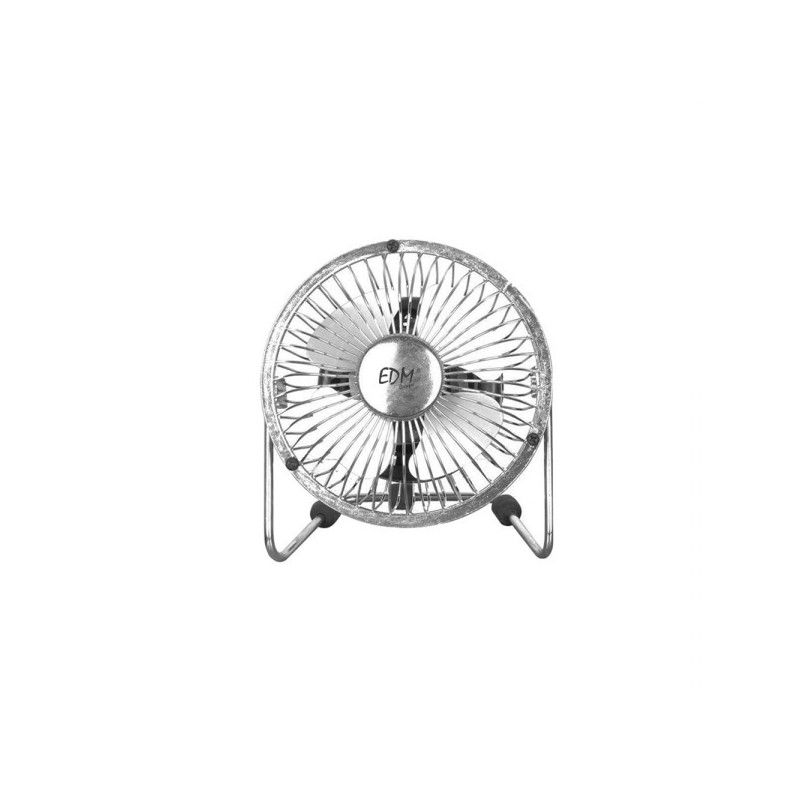 Industrielle ventilator mini 20w ø10cm flügeln edm-lüfter für desktop-chrom-mit sicherheitsgitter