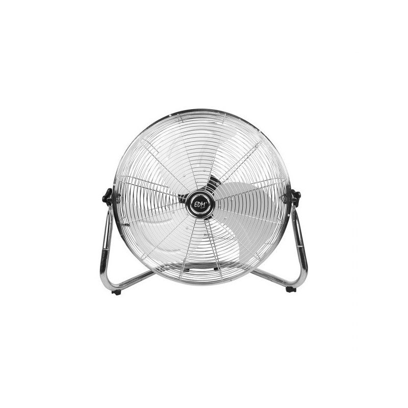 Ventilador de chão industrial Cor Preto potência 45w lâminas ø30x41cm EDM