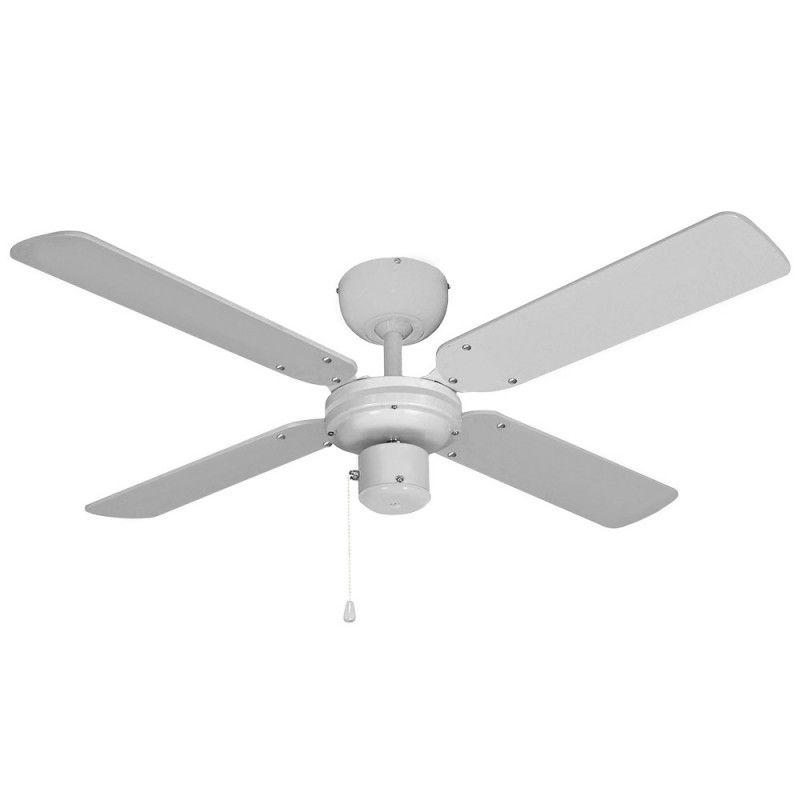 Ventilador de teto modelo Baltic cor branca potência 50w lâminas ø102cm EDM