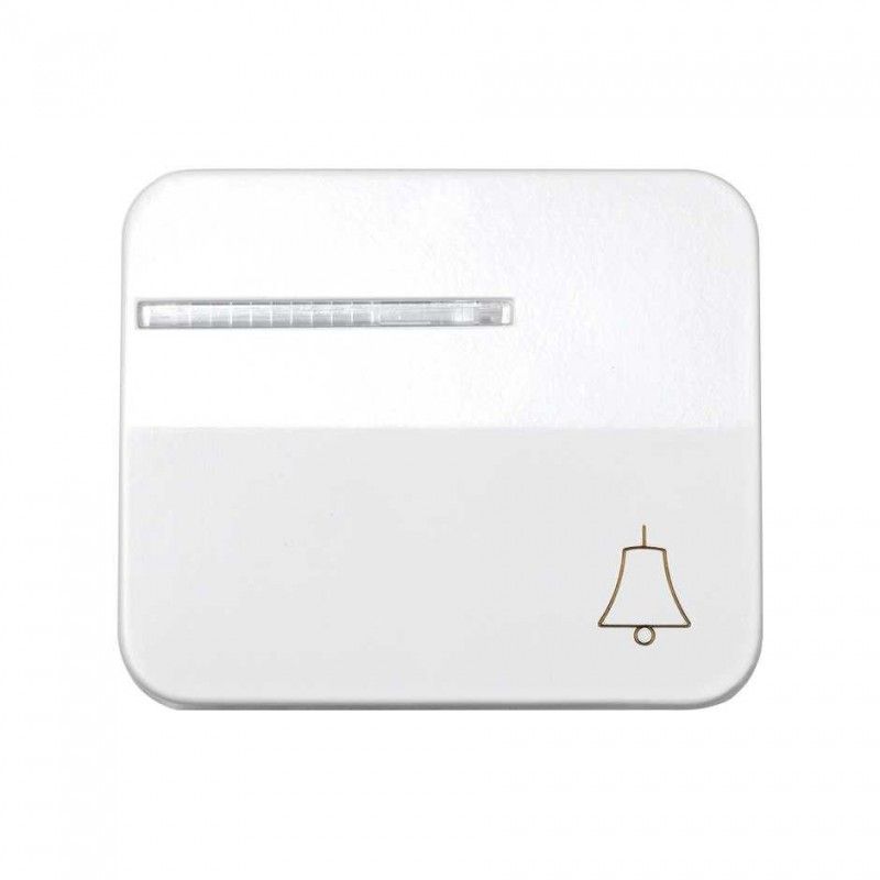 Tecla pulsador campana luminoso blanco SIMON 75015-30