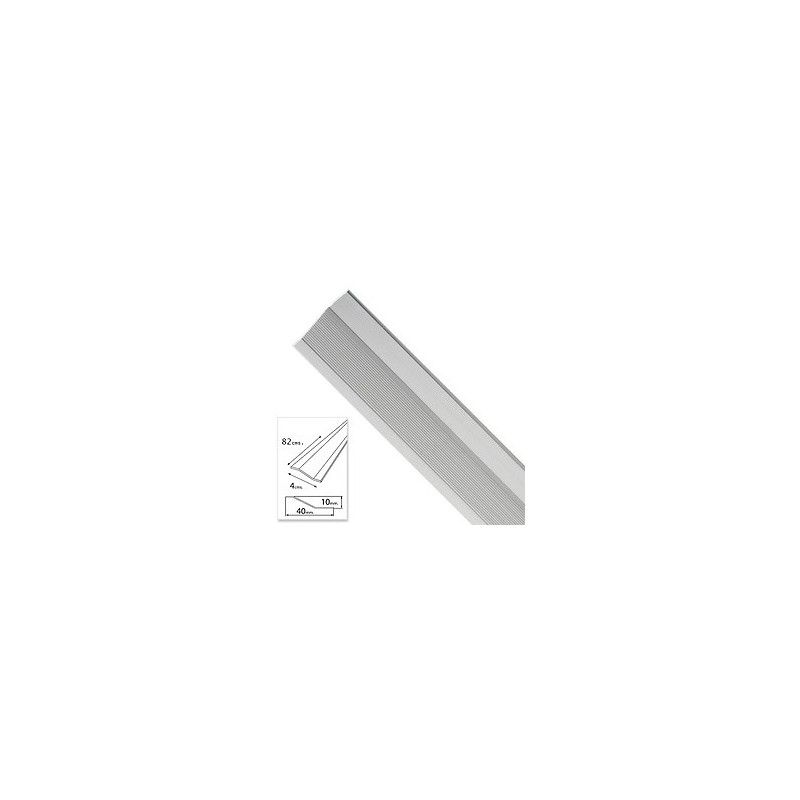 Tapajuntas Adhesivo Para Ceramica Aluminio Plata   82,0 cm. 02541025