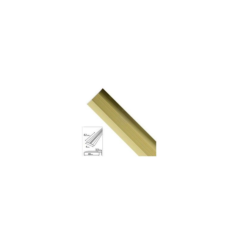 Tapajuntas Adhesivo Para Moquetas Aluminio Oro   82,0 cm. 02541085