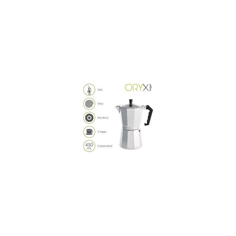 Cafetera Aluminio 9 Tazas (450 ml.) Classic 05056013