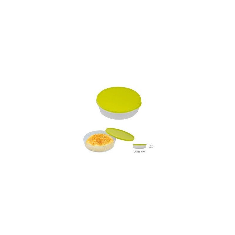 Scatola di pranzo Tortilla Rotonda, Ø 24,5 cm 2 Litri 05071005