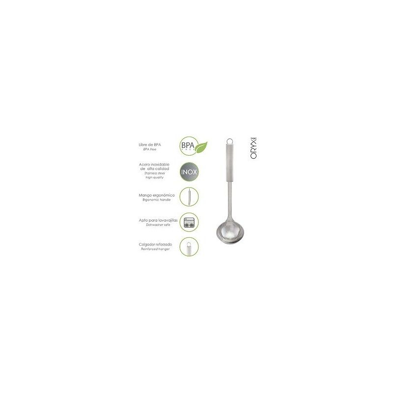 Cucharon Kitchen Stainless Steel 9x33,5 (Alt.) cm 05076021