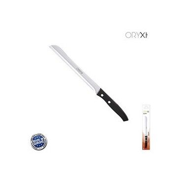 Messer Aspen Panero, Klinge aus Edelstahl 19 cm Schwarz 05800025