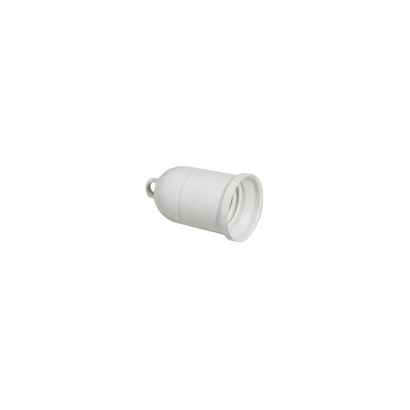 Lampholder 4 A. E-27 Work White 19110100