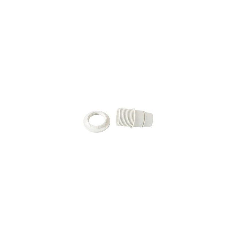 Lampholder 4 A. E-14 Screw + Washer White 19110120