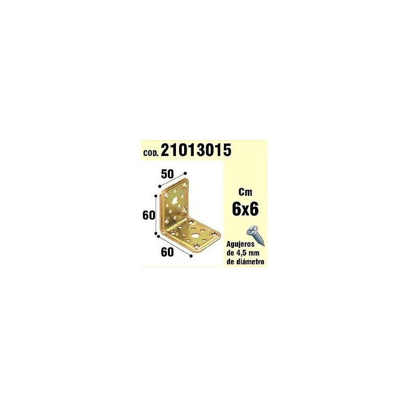 Support For Wood-Angle 50x 60x 60 mm 21013015