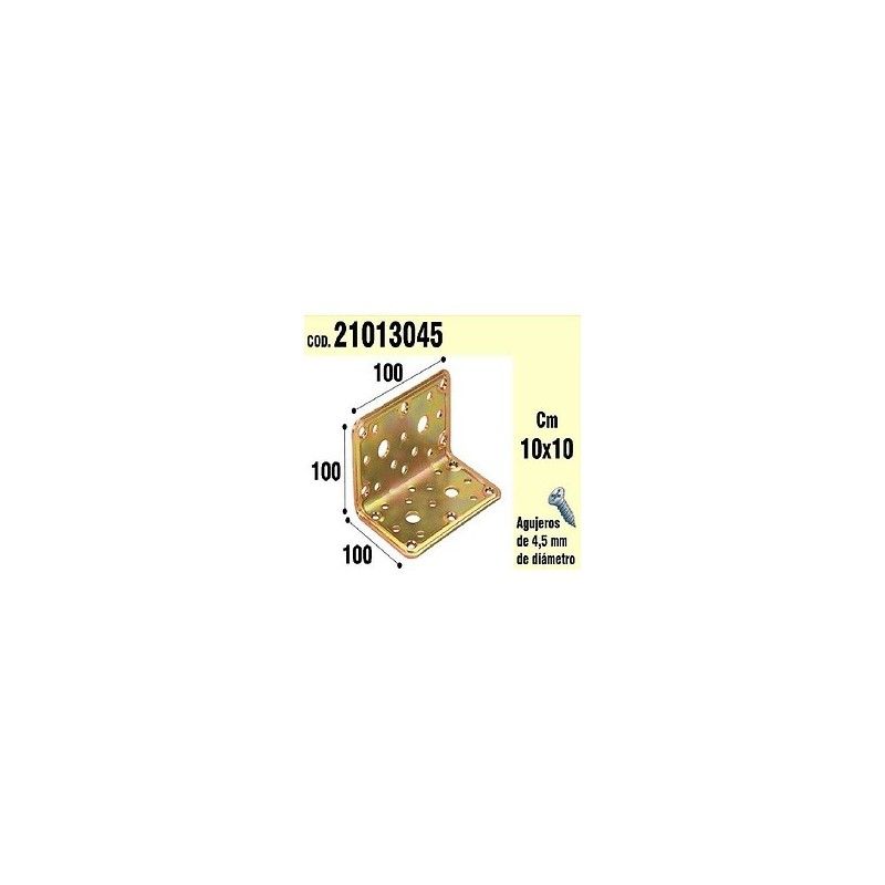 Support Pour le Bois, l'Angle de 100 x 100 x 100 mm 21013045