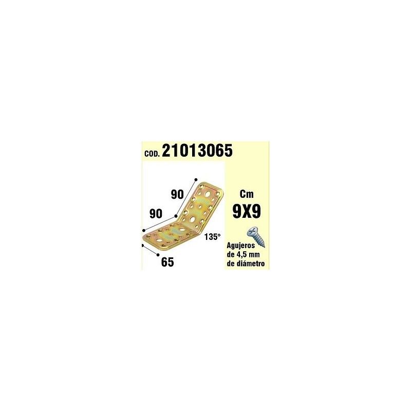 Support For Wood Angle 65x90x90 mm/135° 21013065