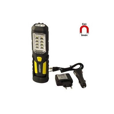 Led flashlight Rechargeable 8 Led plus 1 Led Front 19041215