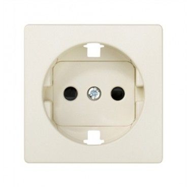 Tapa enchufe 2P+TT marfil SIMON 82041-31