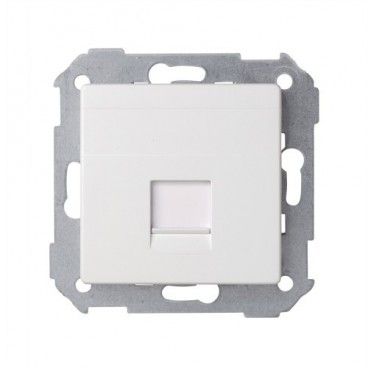 Tapa informática 1 toma RJ45 blanca SIMON 82005-30