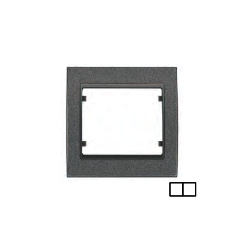 Quadro 2 elementos PRETO ÉBANO COSSO BJC Mega 22002-NEC