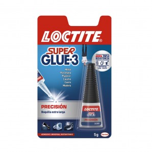 Colle cyanoacrylate Super Glue 3 - Précision Méga - 10 g - Loctite 