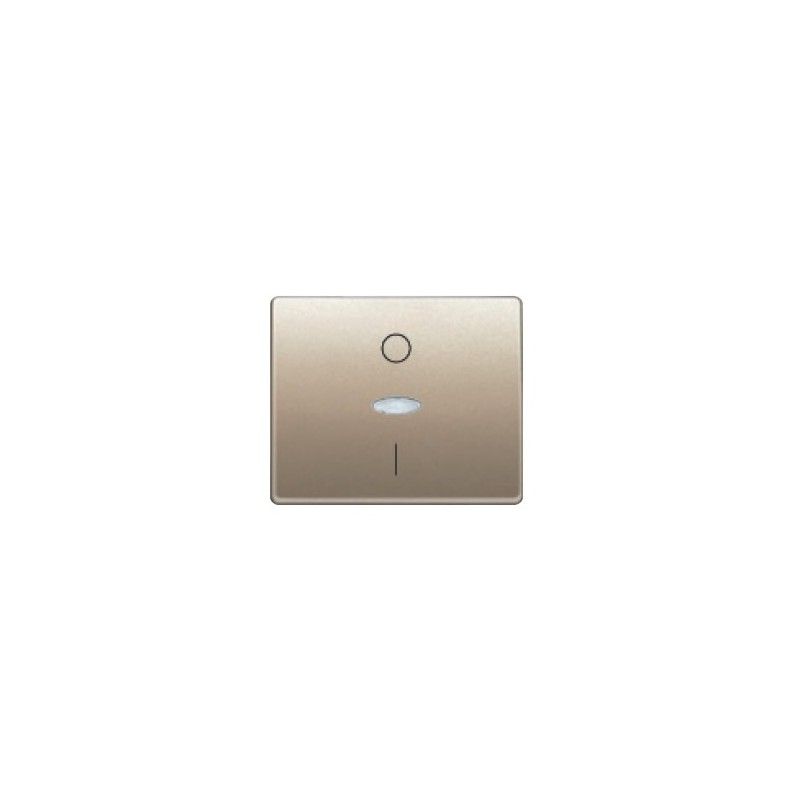 Tecla interruptor bipolar bronce niebla BJC 22708-BNL