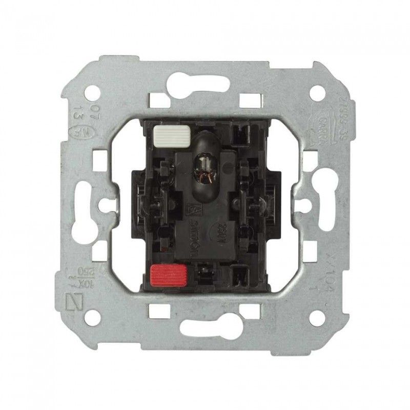 Simon light switch unipolar 75104-39