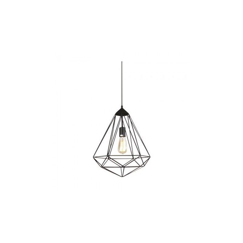 Lamp pendant Diamond E27 1M Black