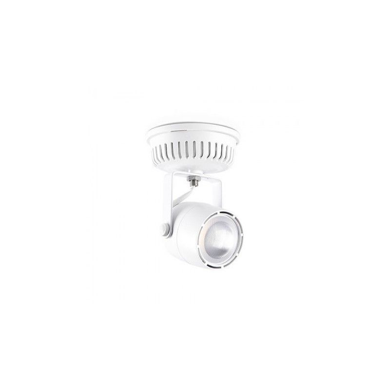 Spot LED ajustável de superfície 28W 3000K Branco