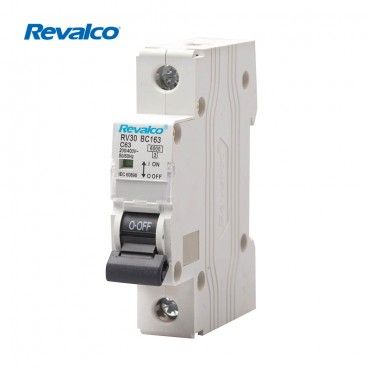 Revalco 1 Pólo 40A C 6KA Disjuntor Residencial/Terciário
