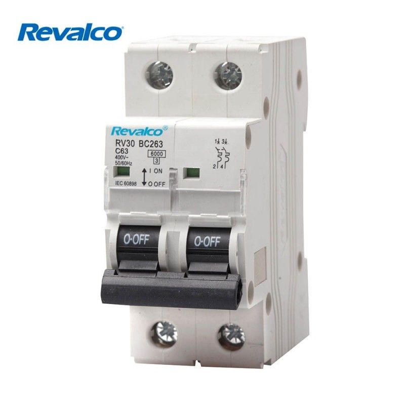 Revalco Disjuntor Magnetotérmico 1 Pólo+Neutro 25A