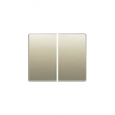 Juego teclas doble interr./doble conmuta dorado malta BJC 22709-DM
