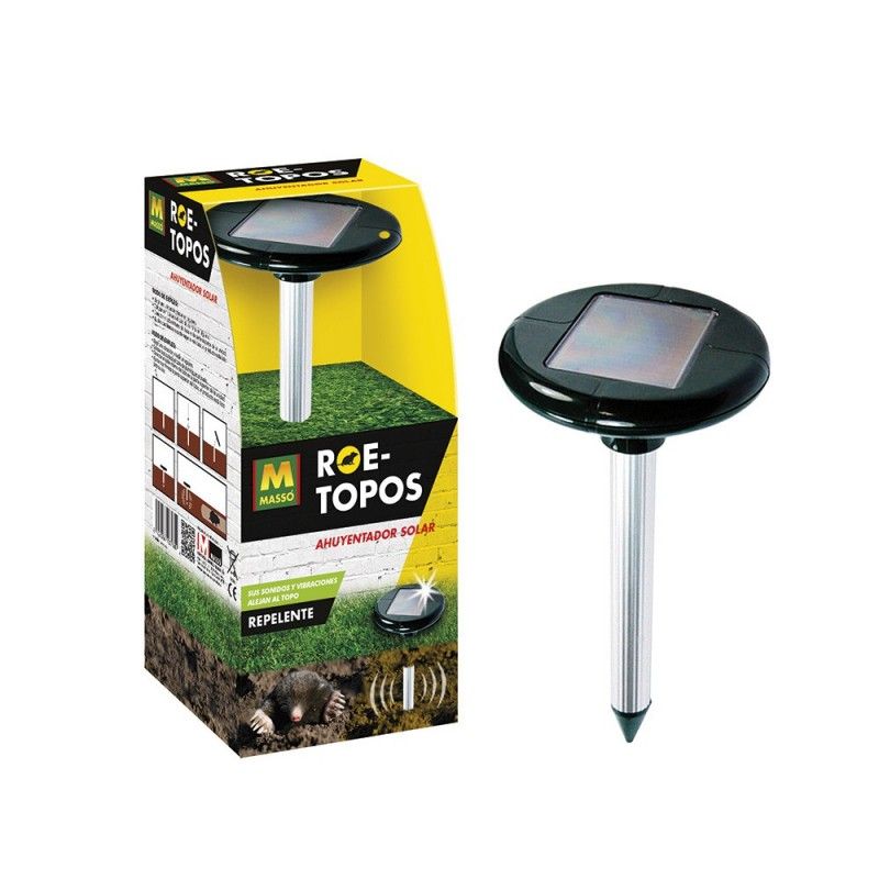 Repelente solar para topos