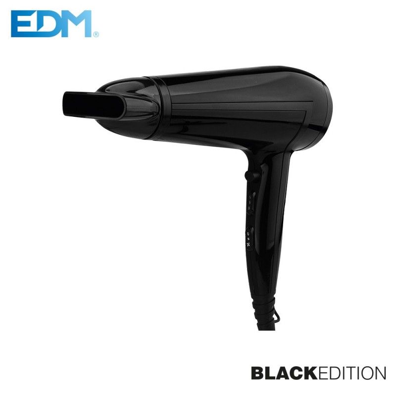 Secador de cabello - "black edition" - 2000w - edm