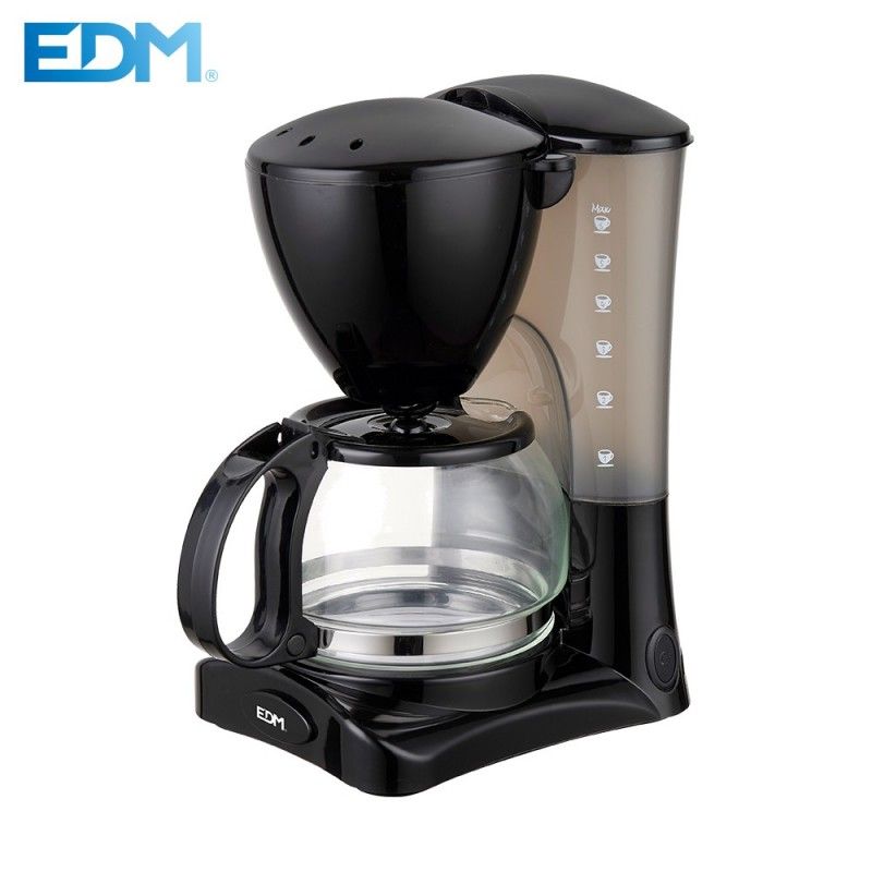 Cafetera de goteo - 6 tazas - 550w - edm