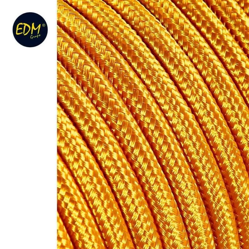 Cable cordon tubulaire 2x0,75mm c12 oro 5mts