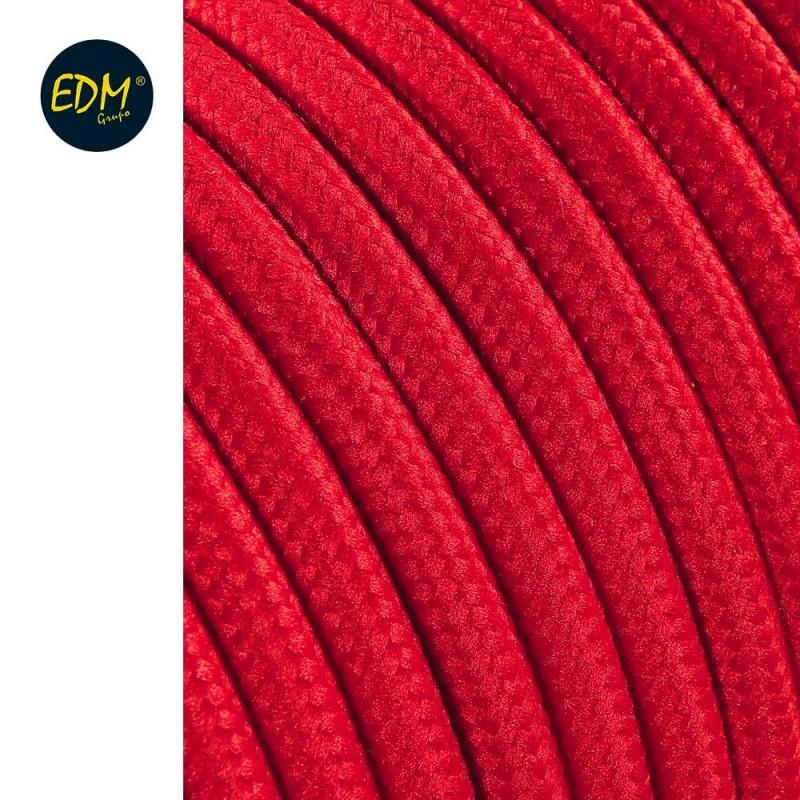 Cabo Tubulaire Cord 2x0,75mm C62 Vermelho 5m