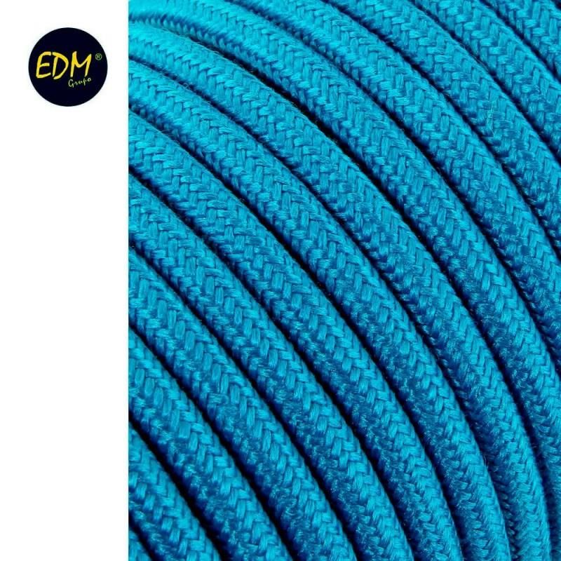 Cabo Tubulaire Cord 2x0,75mm C68 Azul Claro 5m