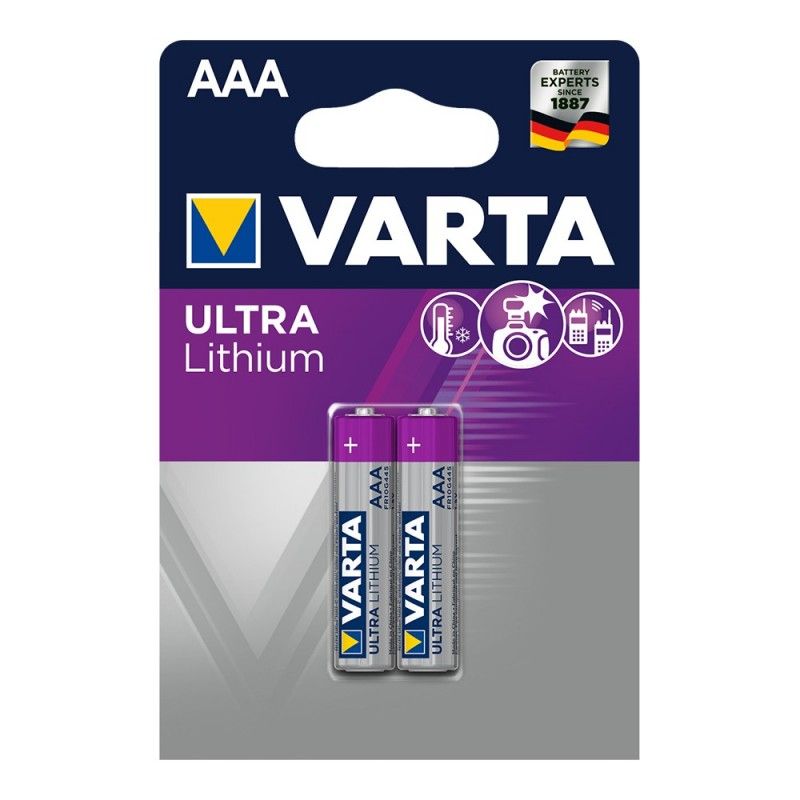 Pila varta ultra lithium lr03 aaa pack 2uni