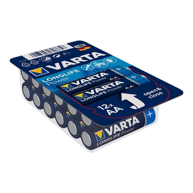 Bateria de alta energia Varta aa lr06 caixa 12uni