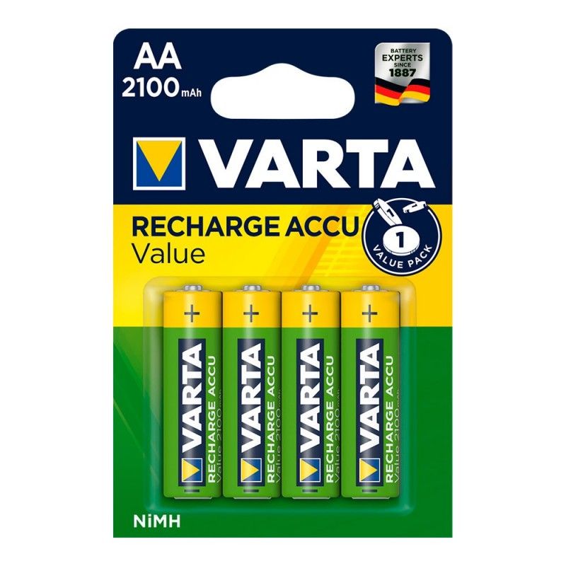 Pila varta recarg. accu aa  lr06 2100mah pack 4uni